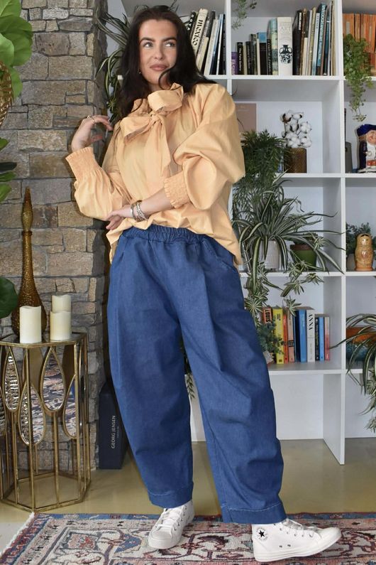 Paloma Poet Blouse Soft Tuscan